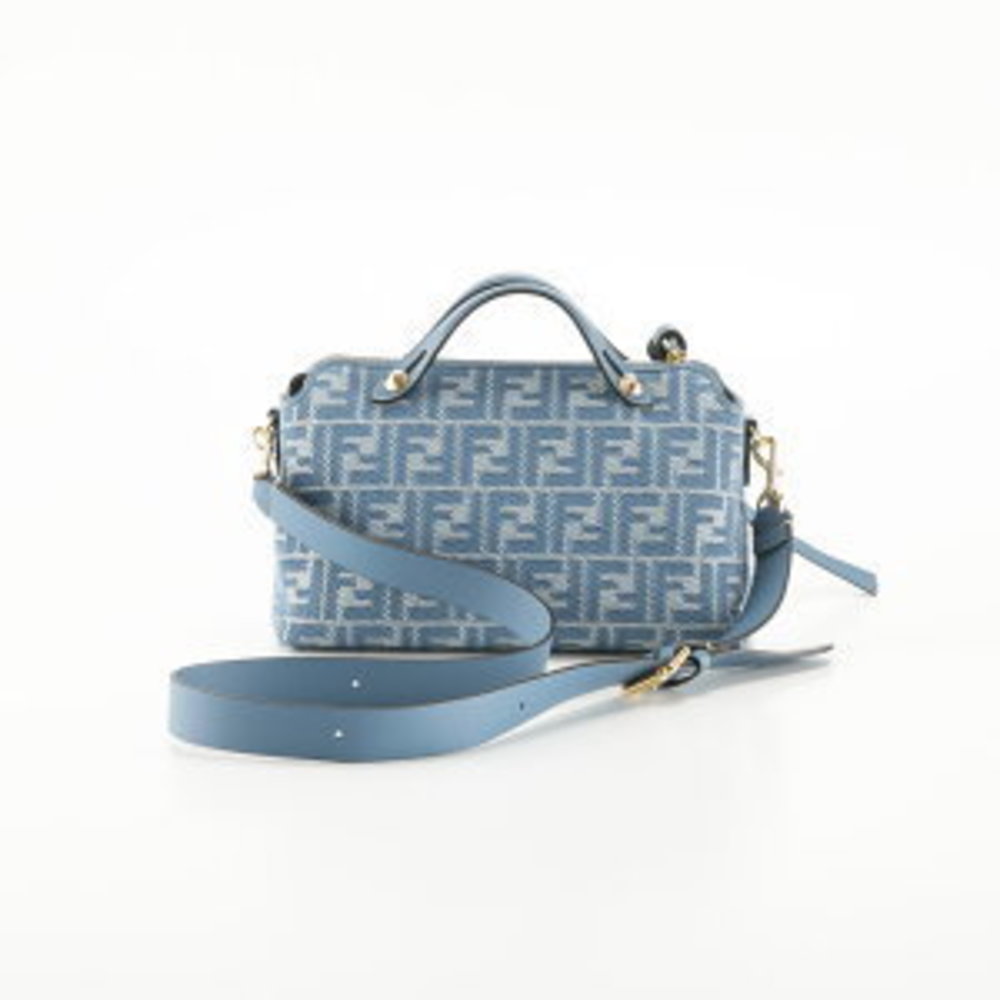Fendi FF Jacquard Handbag MD WAY Soft